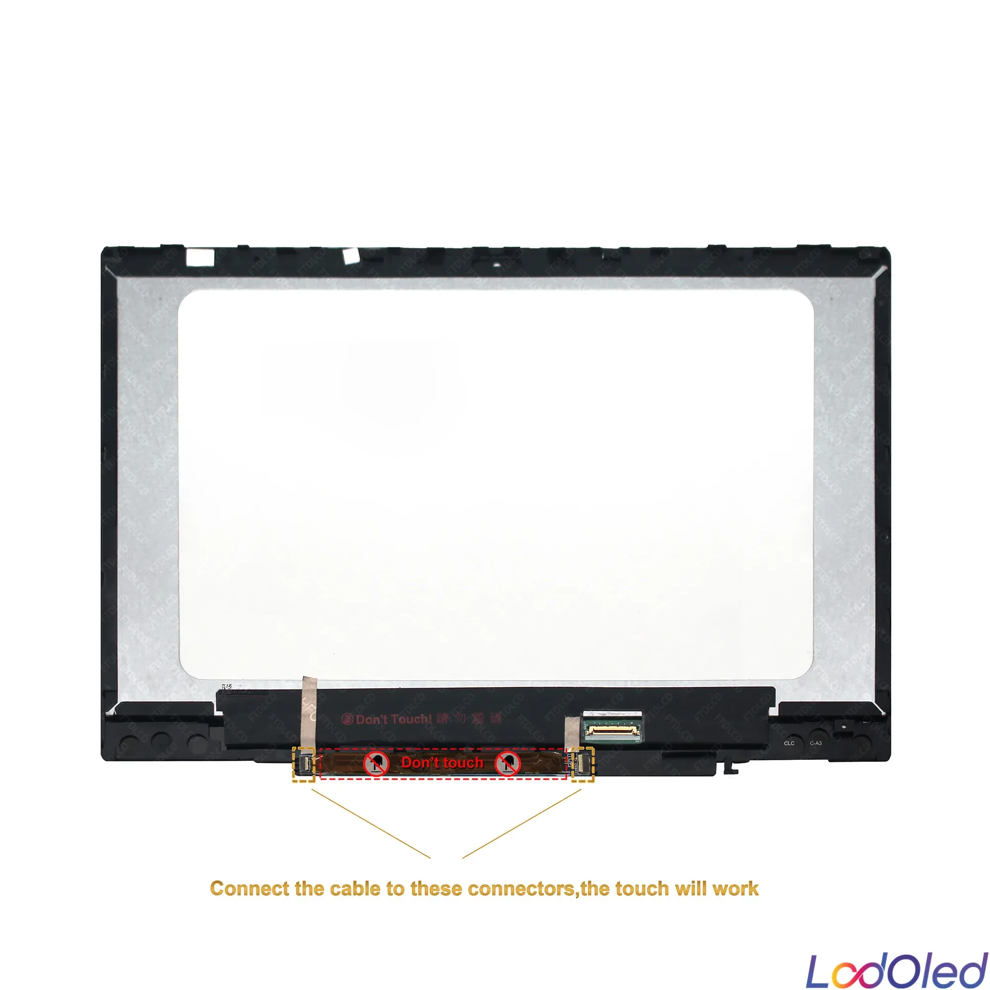 FHD IPS LCD Display Touch Screen Digitizer Glass Assembly N140BGA-EA4 B140HAN04.1 for HP Pavilion X360 14-dd0002ur 14-dd0004ur