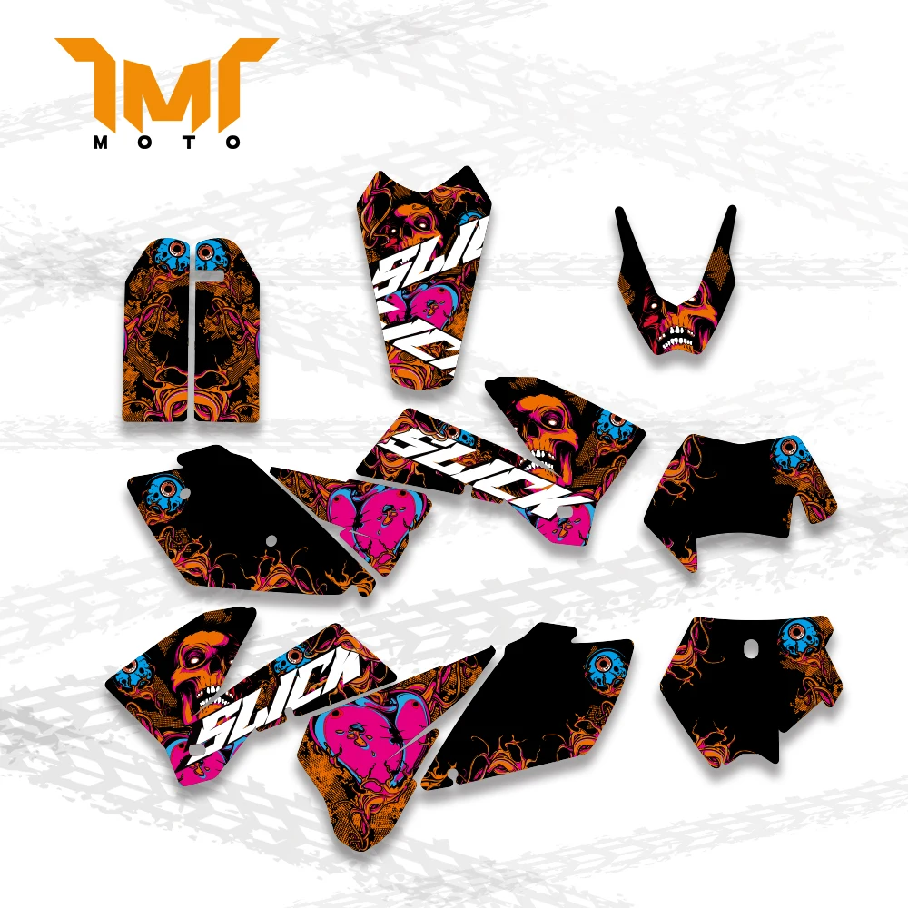 

TMT Graphics Sticker Backgrounds Decal For KTM EXC SX XC XCW XCFW MXC 125 250 350 450 525 530 2005 2006 2007