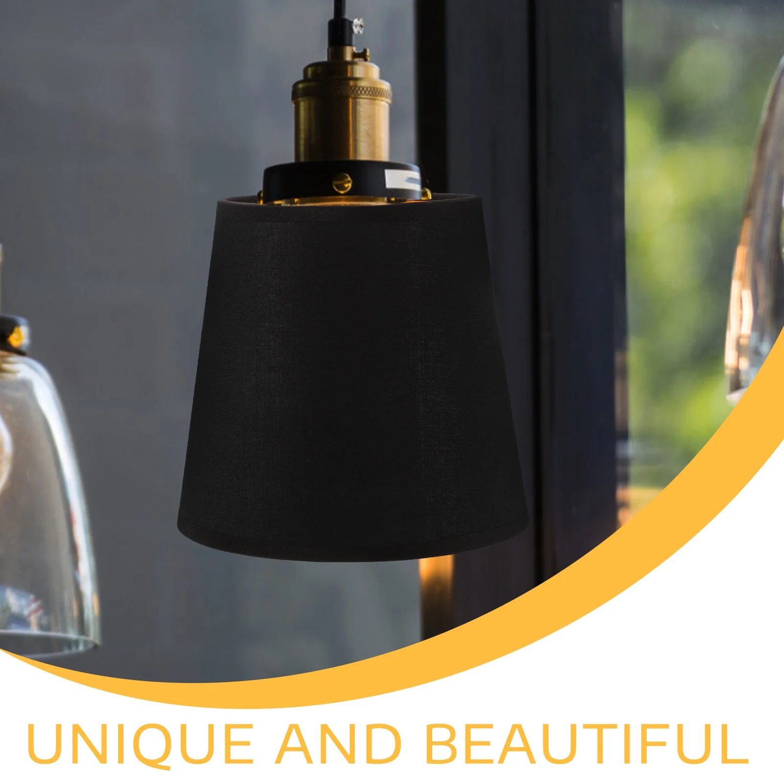 

Fabric Lampshade Clip On Bulb Cover Hollow Cloth Lamp Shades Table Light Bedroom Living Room Decor Floor Lampshade Replacement