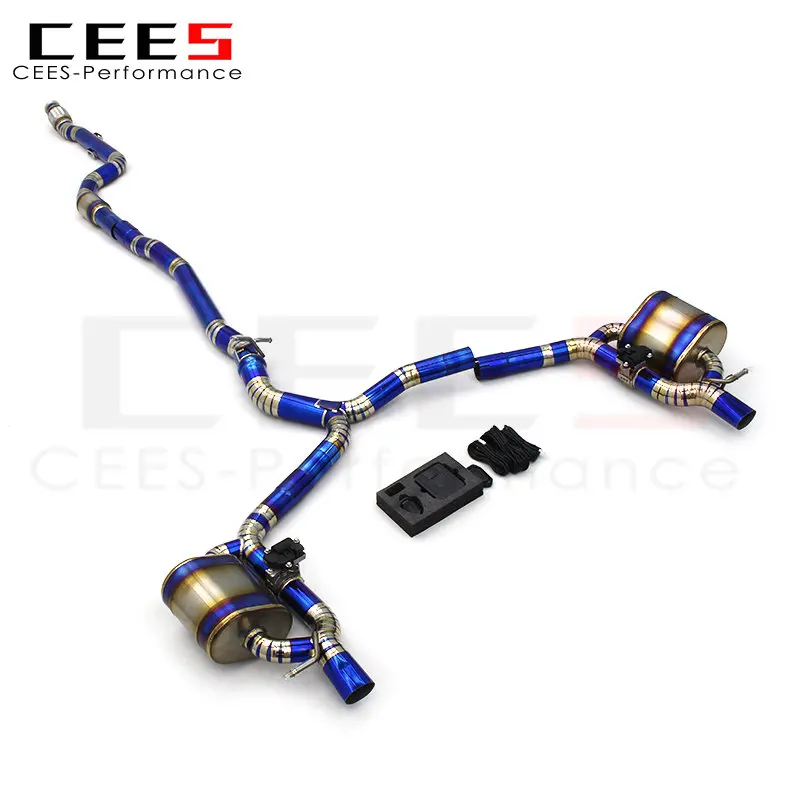 

CEES Catback Exhaust for Mercedes-Benz E300 W213 2.0T 2015-2023 Exhaust System Titanium High Performance Valve Exhaust Pipe