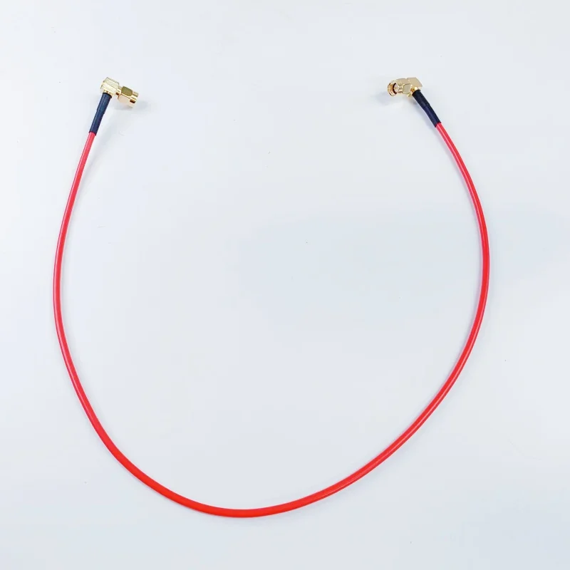 Yellow green black SMA to SMA Male Plug RF Coaxial Converter Connector Pigtail Jumper Cable