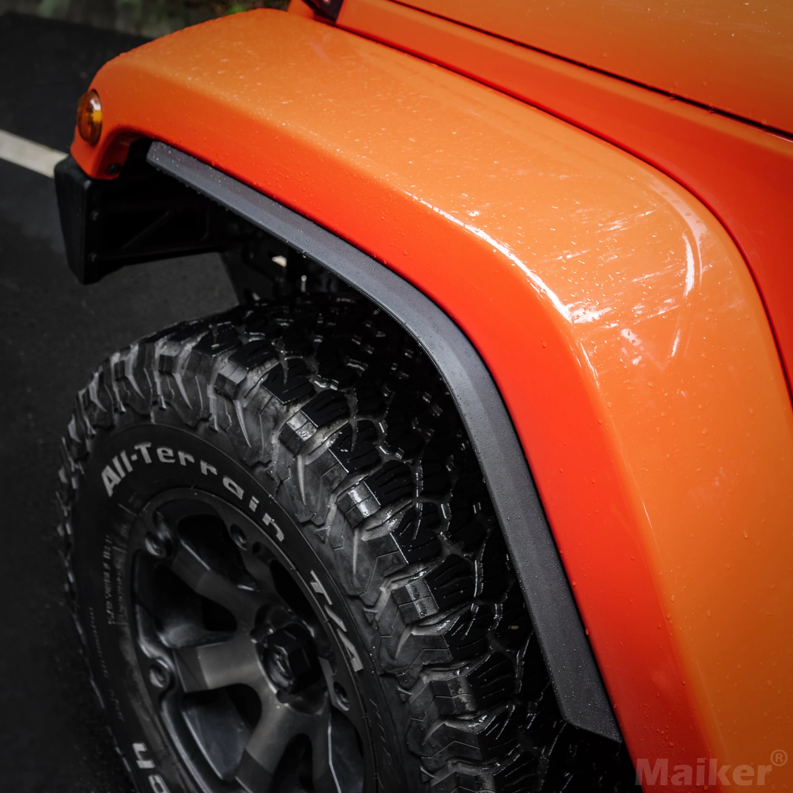 Offroad fender widening trim for Jeep Wranger JK manufacture accessories fender extension trim