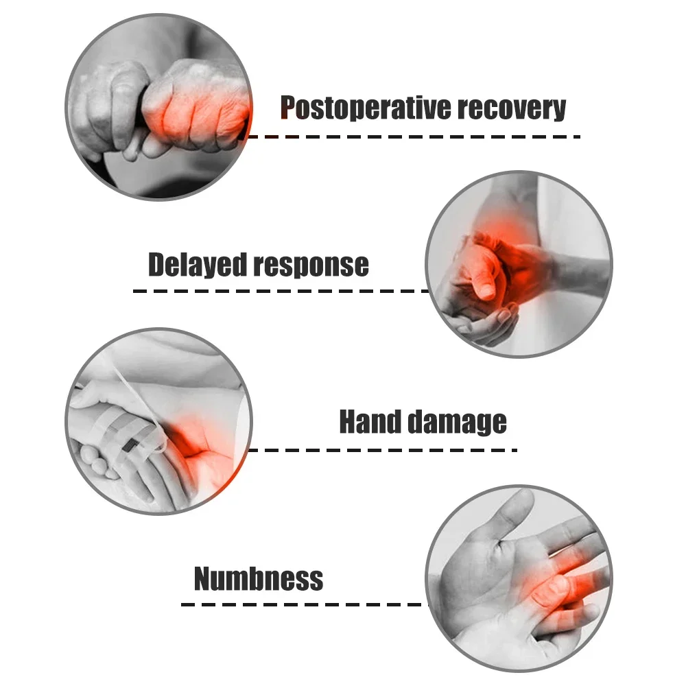 Intelligent Rehabilitation Robot Gloves Hand Device for Stroke Hemiplegia Hand Function Recovery Finger Trainer stroke recovery
