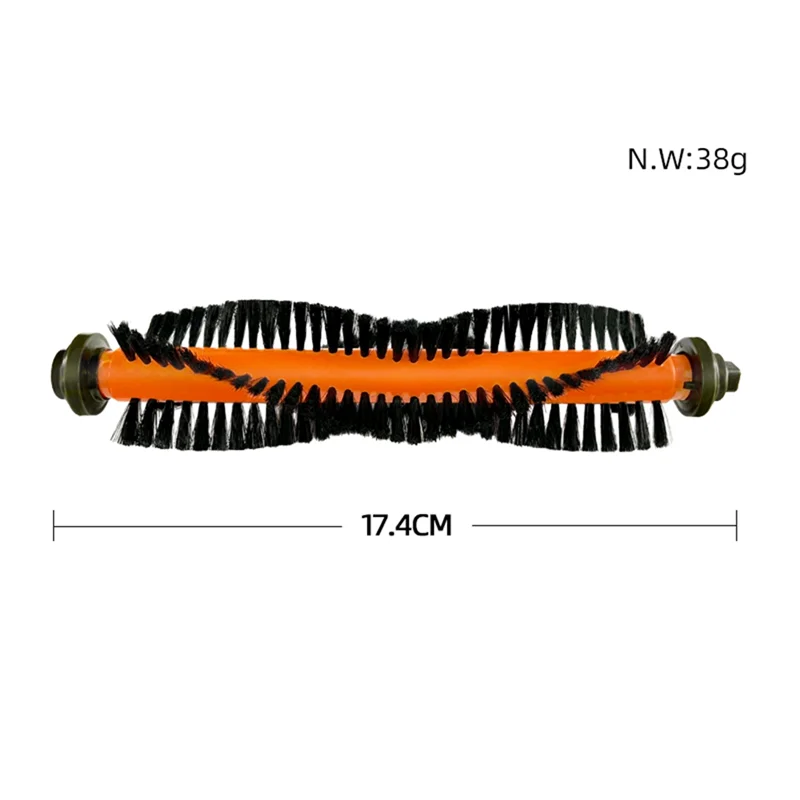 

AEE4-Main Brush Edge Brush Filter Cloth Accessories For Tefal Explorer Serie 20 RG6825 RG6871 RG6875 Robotic Vacuum Cleaner