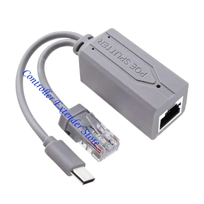 

N84B IEEE802.3AF/AT USB C POE SPLITTE