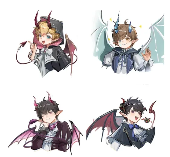 Anime EVOL×LOVE Kilo Bai Qi Victor Lucien Acrylic Stand Figure Model Plate Cosplay Collection Desktop Decor Gifts DT