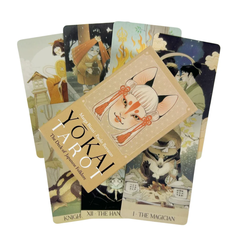 Yokai Tarot Deck Tarot Cards Rooted In Japanese Folklore English Version Board Game Family Telling Party Game Oracle Cards