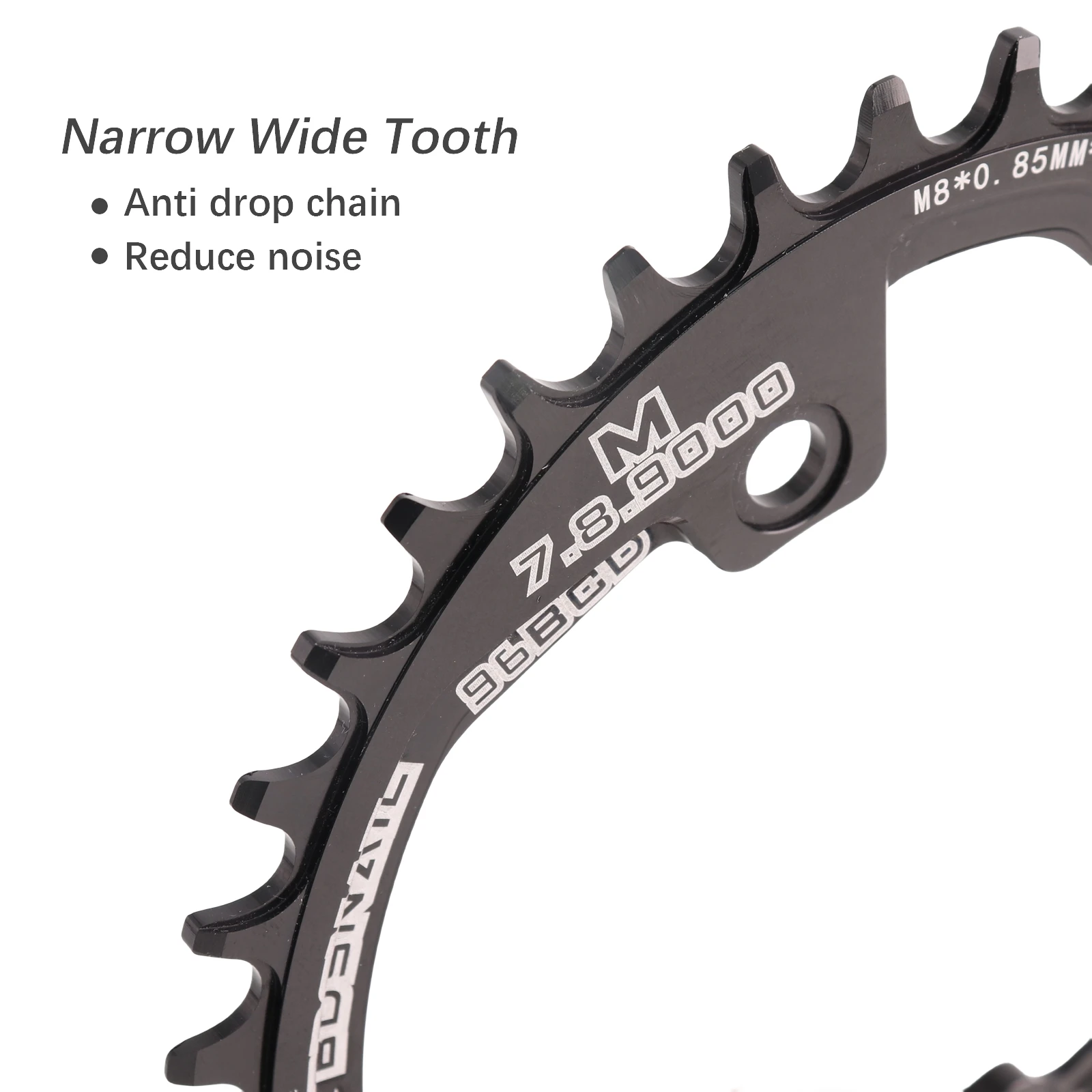 Snail 96BCD Oval Chainring 32–36T