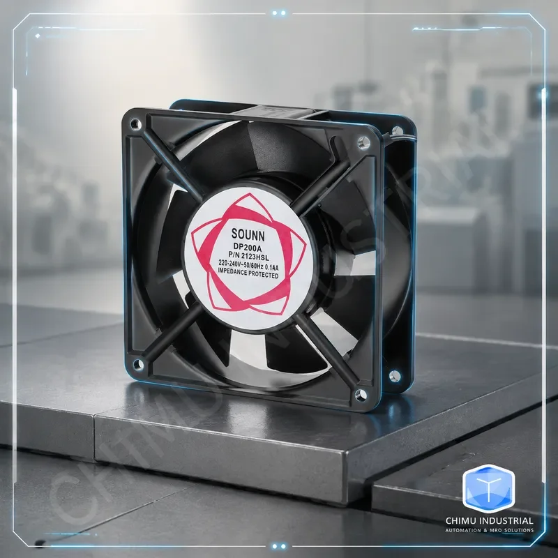 【CHIMU INDUSTRIAL】 DP200A 12038 Axial Cooling Fan 220V 380V 12cm All Copper Coil Metal Shell Cabinet Industrial AC Blower