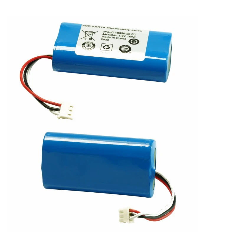2P/LIC 18650-22FC 3.6V 4400mAh حزمة بطارية عداد الجسيمات المحددة اليدوية