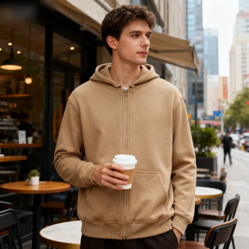 

Новые толстовки на молнии с капюшоном для мужчин и женщин, осенне-зимние, с длинным рукавом, модные повседневные мужские спортивные костюмы, свободная одежда