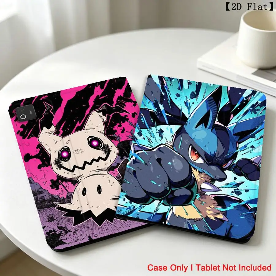 Case for Xiaomi Redmi Pad SE K Pad 8.8 9.7 12.4 Inch Pad 5 6 7 8 Pro Pad 6s Pro 7 Ultra with Pencil Slot Pokemons Cute Mimikyu