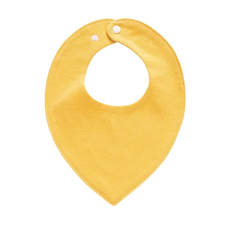 Baby Bib Peach Heart Saliva Towel Children's Meal Bib Male and Female Babies Pure Cotton Waterproof Spit Milk Thickened Cotton