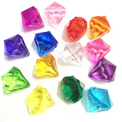 10PCS 20*25MM Acrylic Crystal Diamond Pawn Irregular Stone Chessman Game Pieces For Children Board Game Accessories