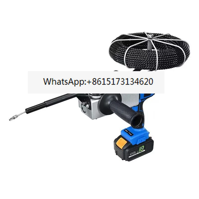 Threading Device Automatic Electrician Wall Wiring Machine Rechargeable Li-Ion Stringing Machine Wire Line Guide Puller