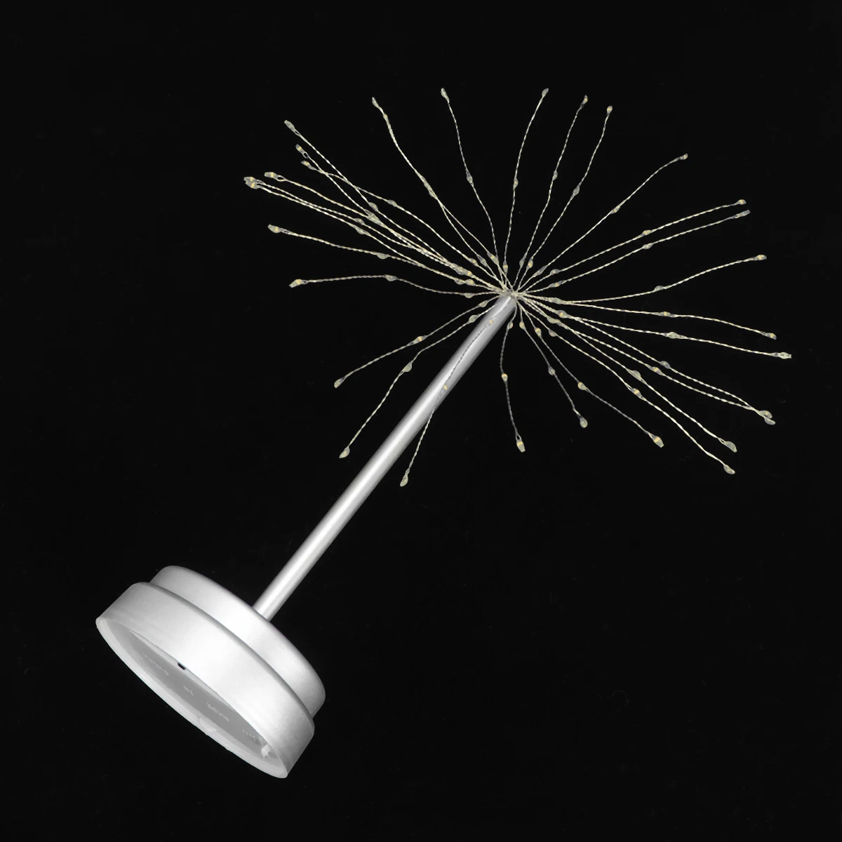 

2 Pcs LED Desk Lamps Copper Wire Firework Night Light Mini Lamp Table Lamp Warm Light Student Dormitory Living Room Office Cafe