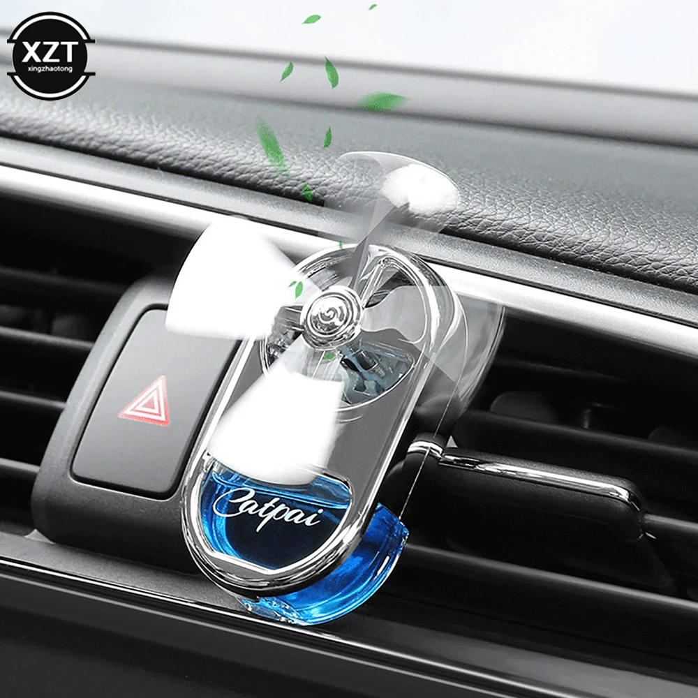 Car Aromatherapy Air Freshener Rotating Propeller Vent Fragrance Aromatherapy Creative Mini Perfume Decoration Accessories