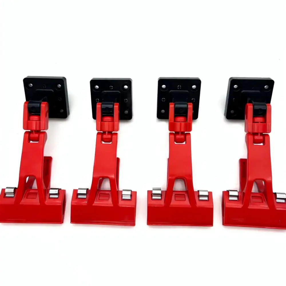 Professional Car Mat Cleaning Clamp 360 Degree Swivel Wall Hanger For Automotive Towel Wash Gear Storage Organizer