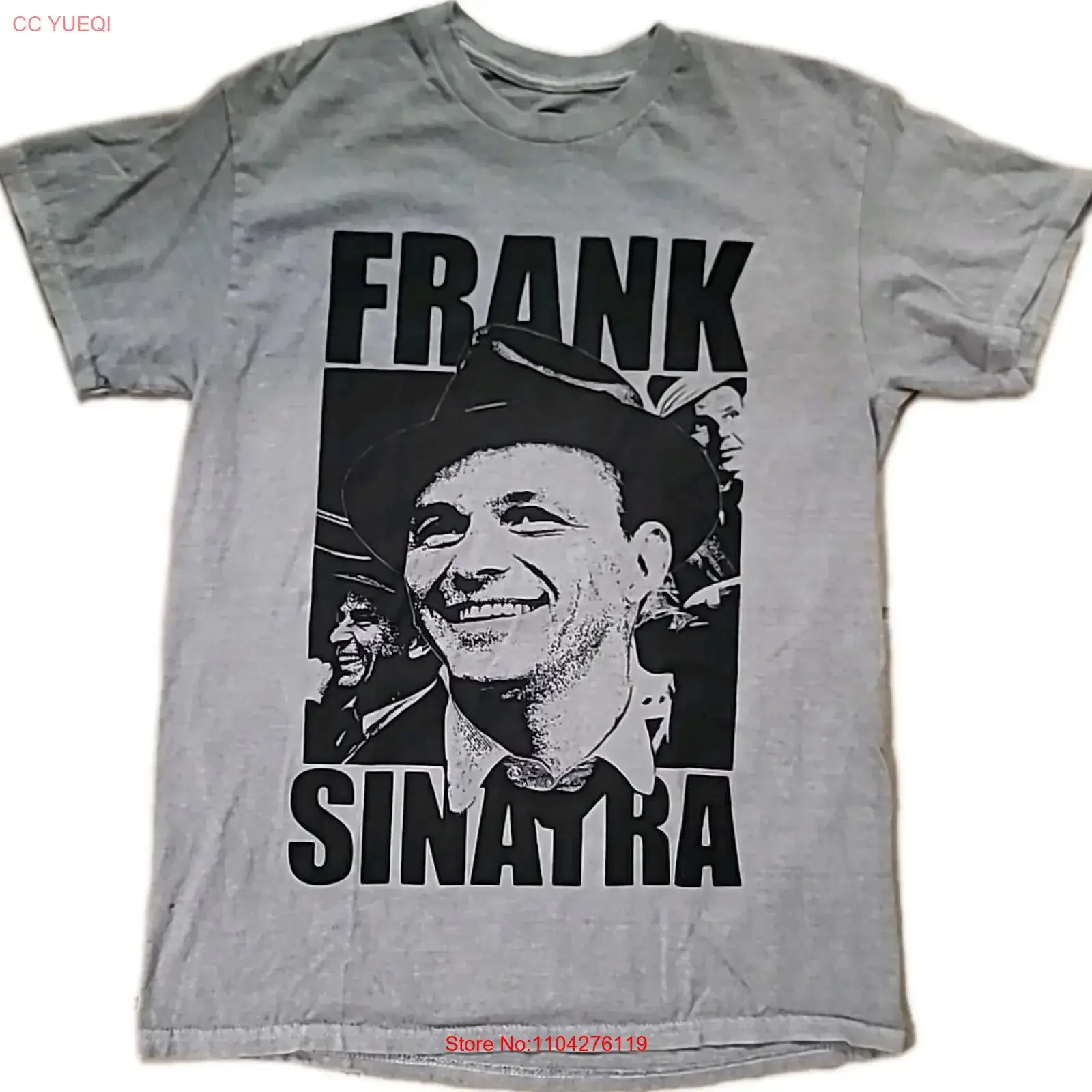Frank Sinatra Blue Eyes T Shirt Small Classic Iconic Merch vintage Washed Breathable Stylish fashion designer clothes Soft