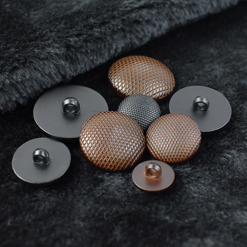 

10/20/50Pcs 15-30mm Imitation Leather Fastener Resin Button for Clothes No Seam Sewing Buttons Wholesale DIY Sewing Accessories