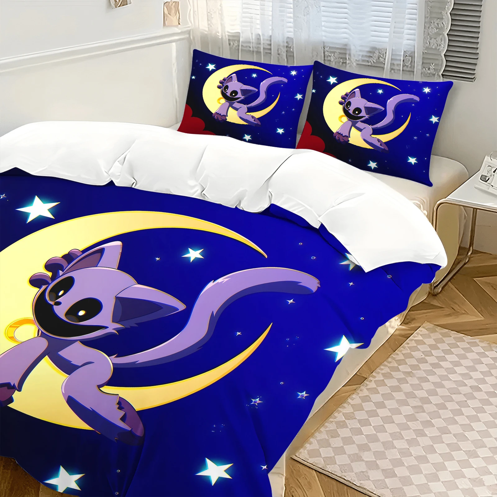 3d Print Game CatNap X DogDay Bedding Sets Comforter Quilt Bed Cover Duvet Cover Pillow Case 2-3 Pieces Sets Bedroom Decoration