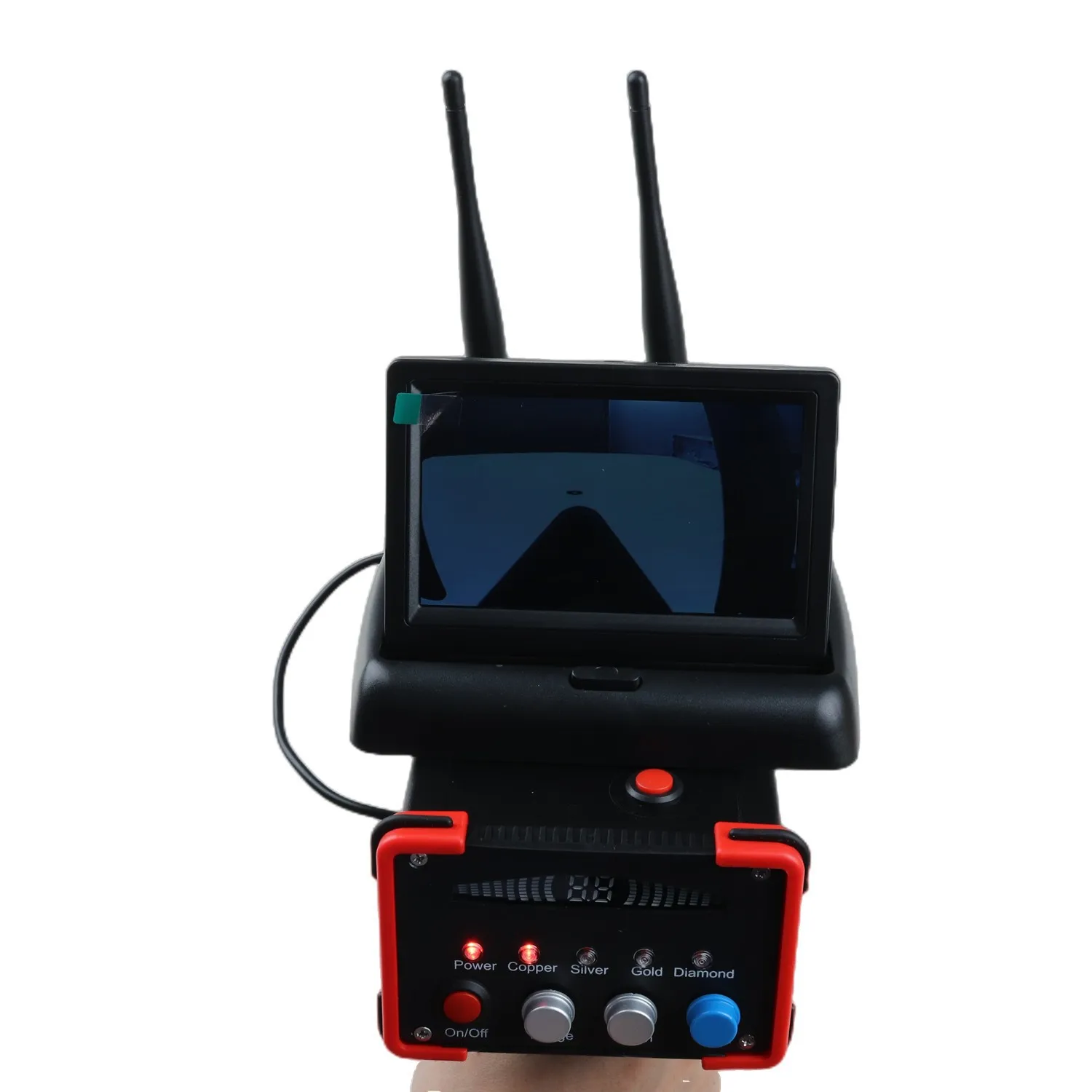 

【2026】Black Eagle Second Generation Liquid Crystal Adjustable Remote Underground Metal Detector Advanced Locator for Industrial