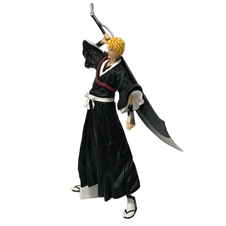 Anime Bleach Anime Figure Kuchiki Byakuya Kurosaki Ichigo Action Figure Toushirou Figurine Statue PVC Model Collection Toy Gift view 5