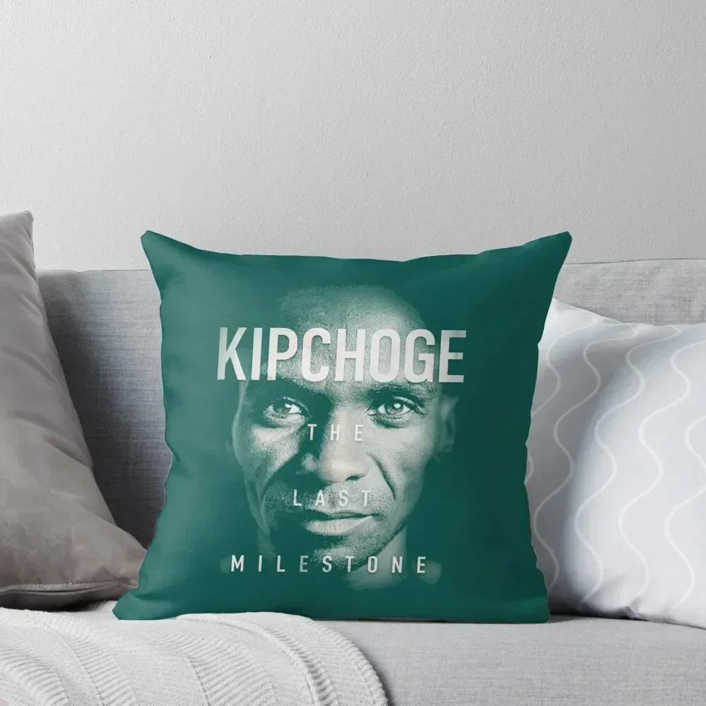 

Kipchoge The Last Milestone Throw Pillow Decorative Cushion Cover ornamental pillows Custom Cushion Photo pillow