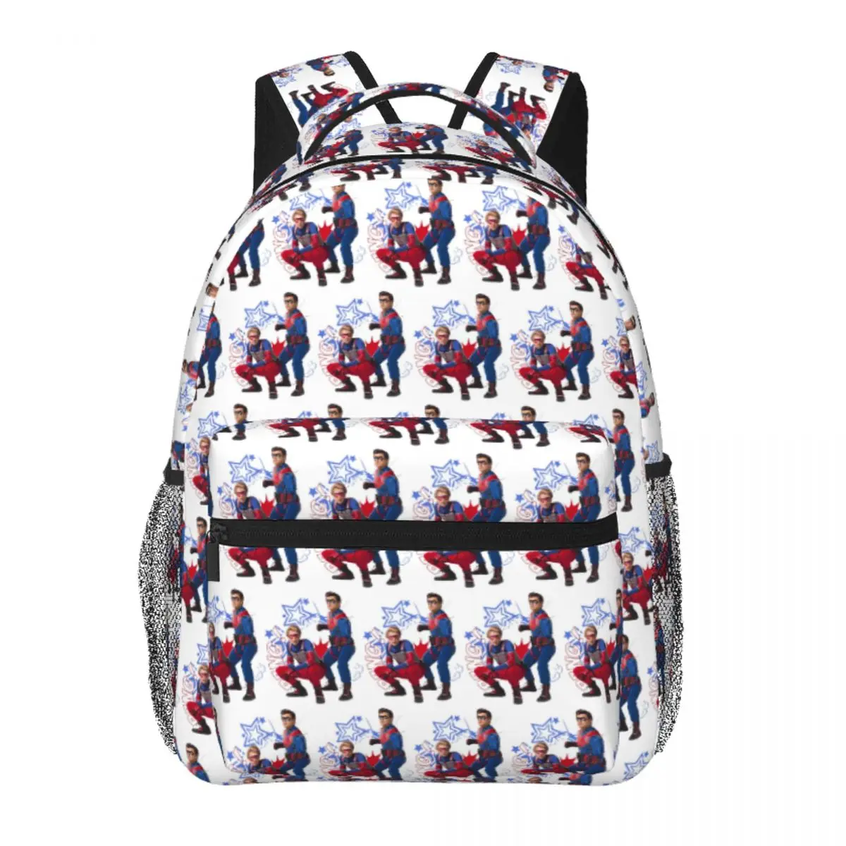 

Vintage Super Hero - Vintage Movie Backpack Student Boys Girls BookBag Children School Bag Computer Shoulder Bags for Men Women