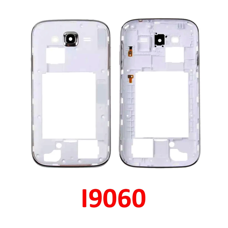 

Pop Phone Housing Cover Middle Frame For Samsung Galaxy Grand Neo GT-I9060 I9060 9060 Chassis Cases