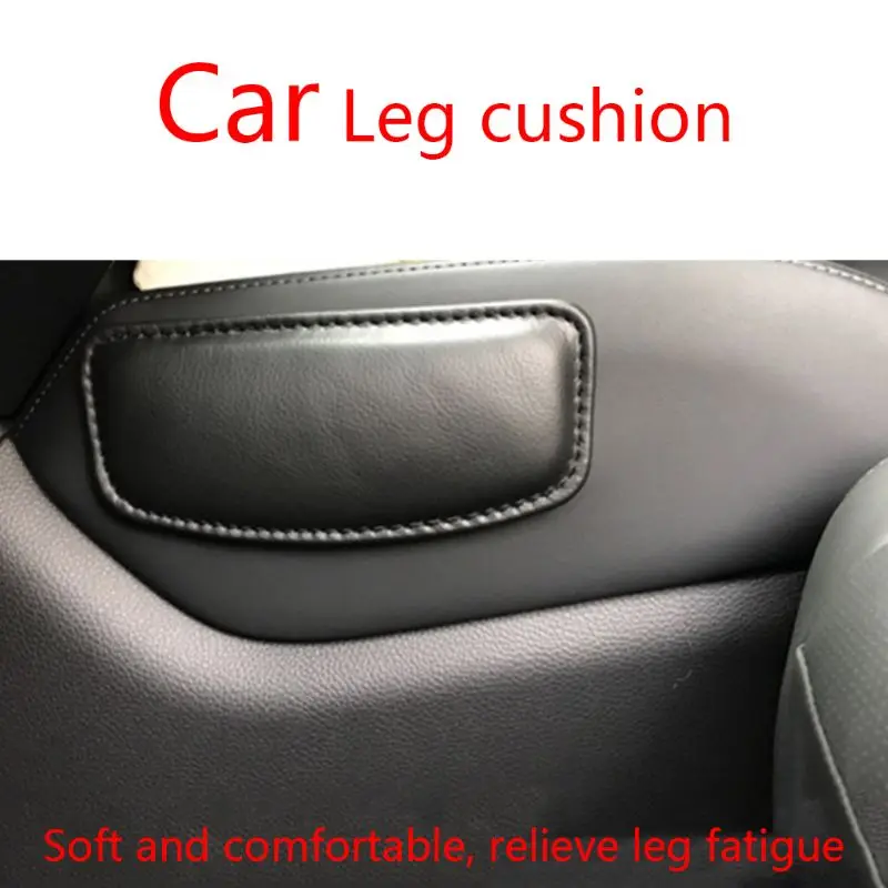 1x Car Knee Pads Leg Pads Car Leg Rests Knee Pads Car Door Control Leg Pads Universal Foot Pads Auto Armrest