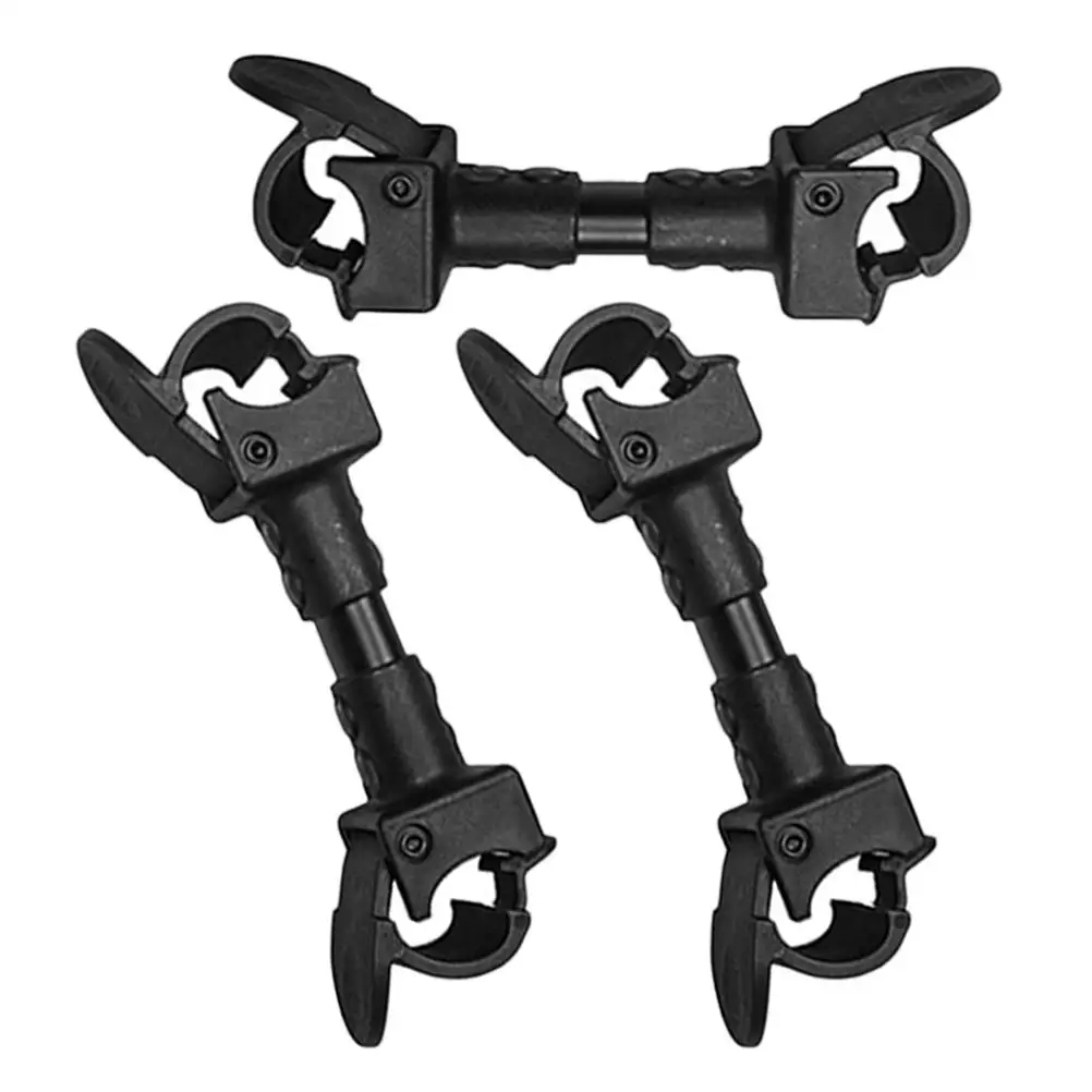 3 Pcs Baby Stroller Connectors Universal Twin Accessories Lightweight Aluminum Tube Pram Cart Hooks Adapter