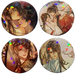 Anime Will Enter The Wine Brooch Danmei Comics Cartoon Figures Pin Backpack Clothes Decoration Brooches for Bag DIY Gifts
