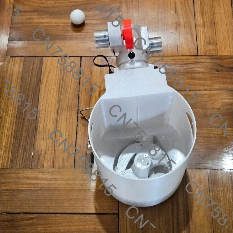 For Am，Lightweight ball trainer, adjustable table tennis serve machine, large capacity table tennis throwing machine