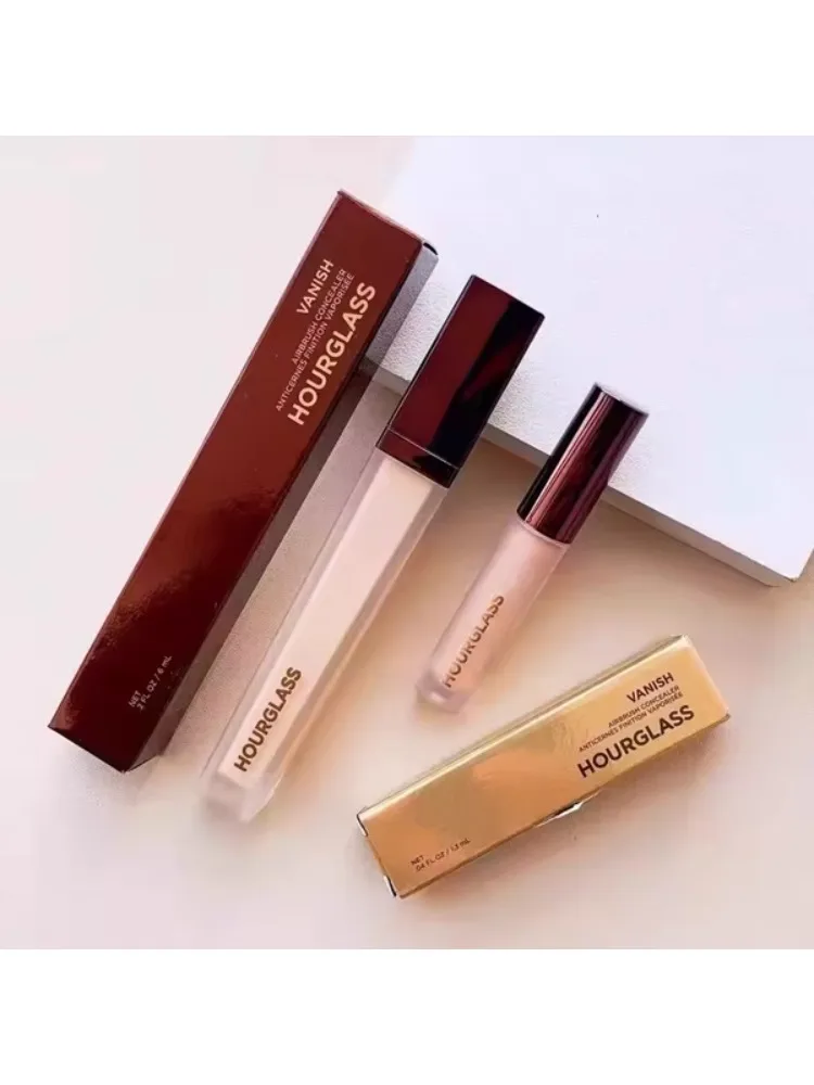 Crème de Base anti-cernes liquide sablier, imperméable, contrôle de l'huile, liquide couvrant les cernes noirs, imperfections, marques d'acné, taches, maquillage