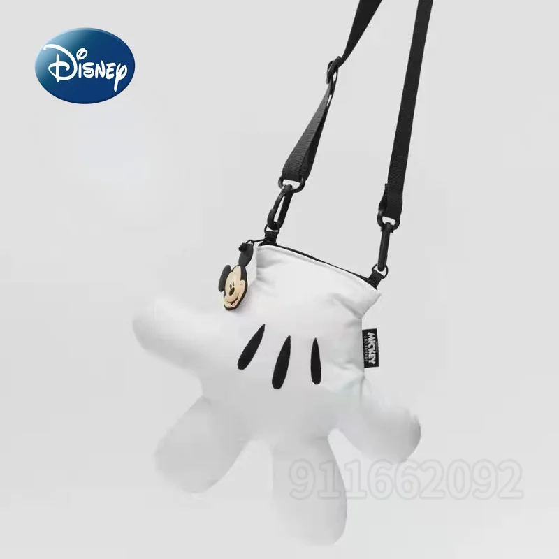 Disney Mickey Original New Children\'s Crossbody Bag Cartoon Cute Mini Children\'s Bag Fashion Style Girl Zero Wallet High Quality