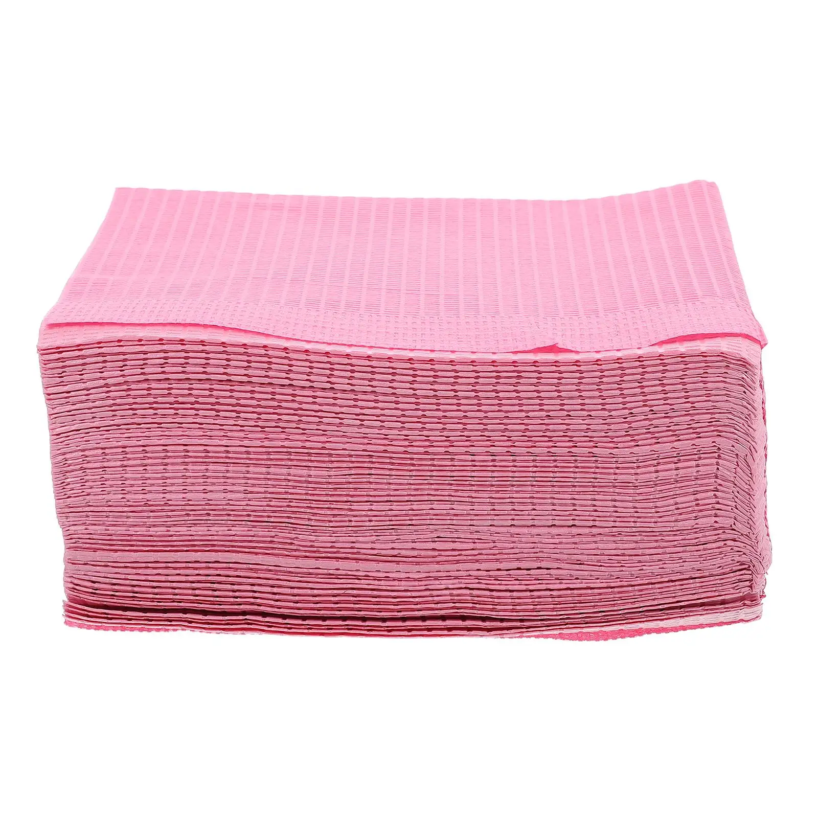 

125pcs Disposable Cleaning Pads 457x324mm Deep Pink Tattoo Cleaning Tools Nail Table Mats Dental Bibs Spa Table Sheets