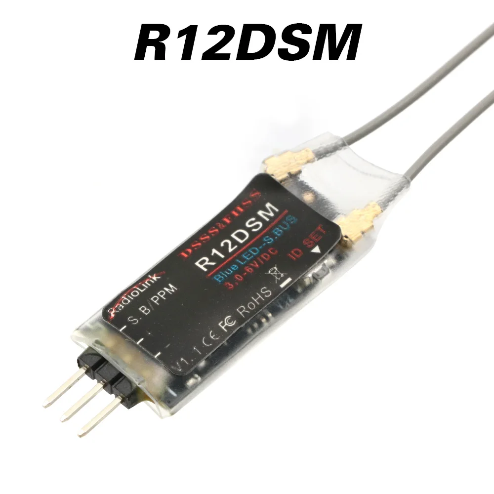 U-Angel-1988 Radiolink R12DSM R12DS R9DS R8SM R8EF R8FM R8F R7FG R6DSM R6DS R6FG R6F R4FG R4F Rc Empfänger 2,4G Signal für RC Sender AT9S 9