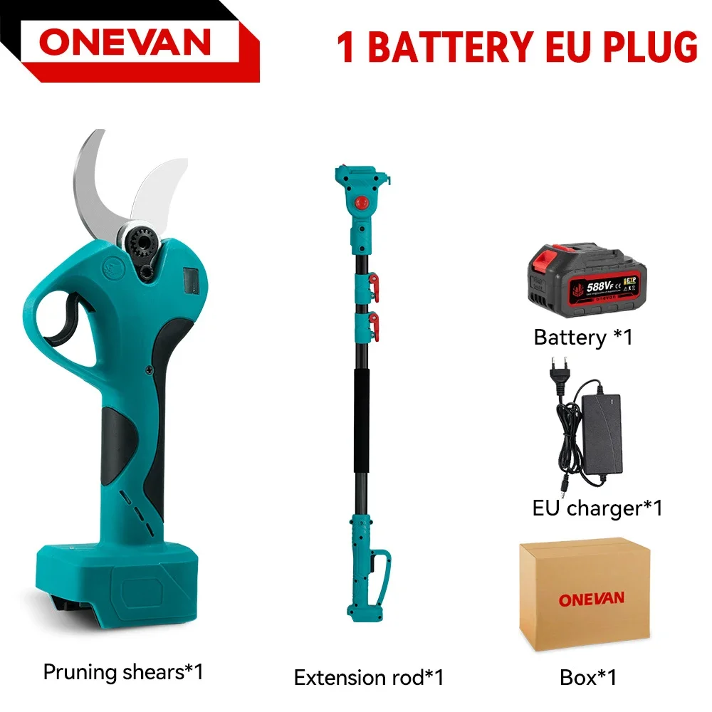 Borstelloze 45mm Telescopische Paal Snoeischaar 2800W Hoge Tak Schaar 2 IN 1 Tuin Cutter Tool Voor Makita 18V Batterij Pin