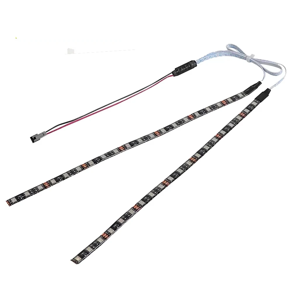 Für Kugoo M4/M4 Pro Elektrische Roller LED Licht Streifen Taschenlampe Wasserdichte Bar Lampe Nacht Sicherheit Warnung Licht Streifen teile