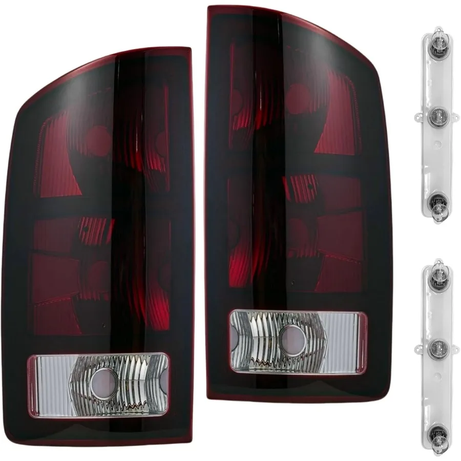 

Tail Lights with Integrated Circuit Board for 20022006 Dodge Ram 1500 2500 and 3500 Pickup Trucks Rear Brake Lamps Featuring Co