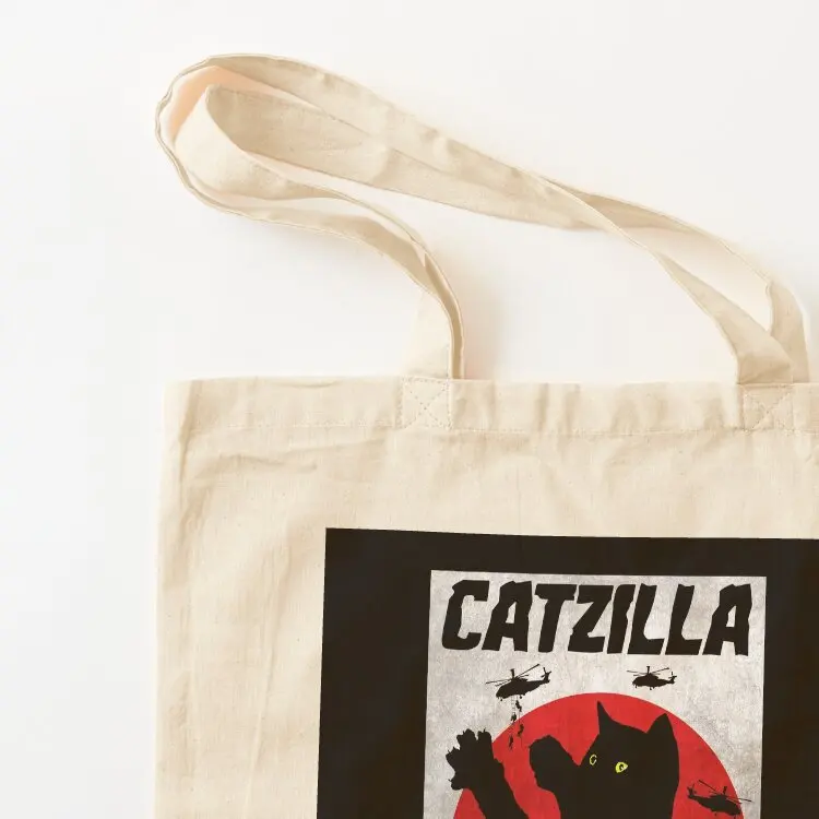 Catzilla Tote Bag Women's bags tote bag university Women bags Fabric bag