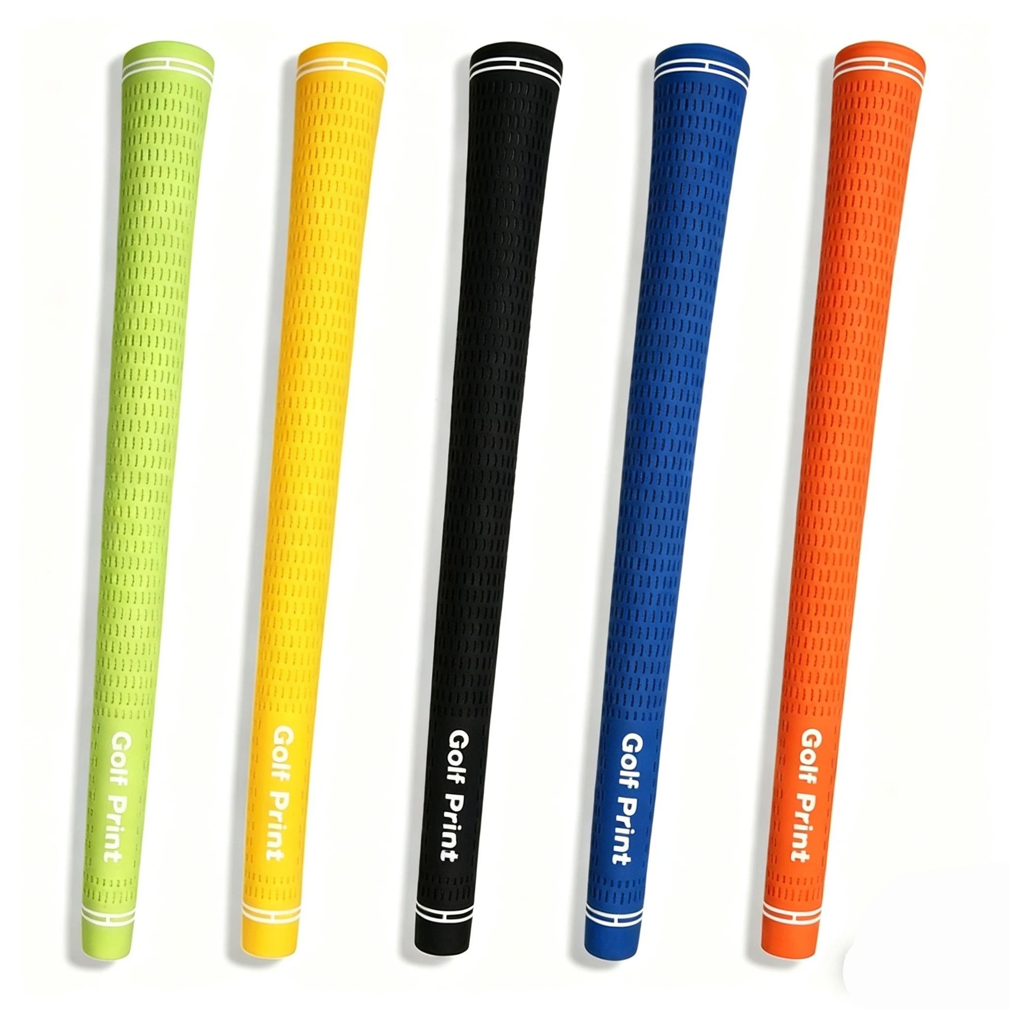 

Резиновые накладки на рукоятки клюшек для гольфа Golfprint, 13 шт., для драйверов, вудов и айронов, размеры: уменьшенный/стандартный/средний/джамбо