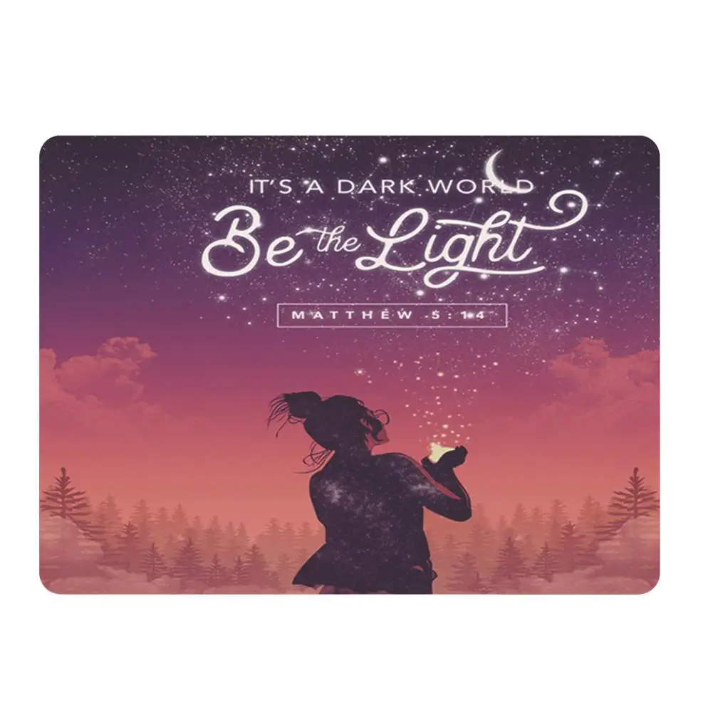 Tapete macio do descanso do pulso do mousepad do desktop do céu estrelado da superfície lisa antiderrapante do rato para o jogo