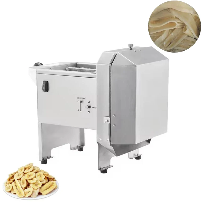 Bananas Chips Snacks Cutting Machine Plantain Slicing Machine Automatic Banana Slicer Machine