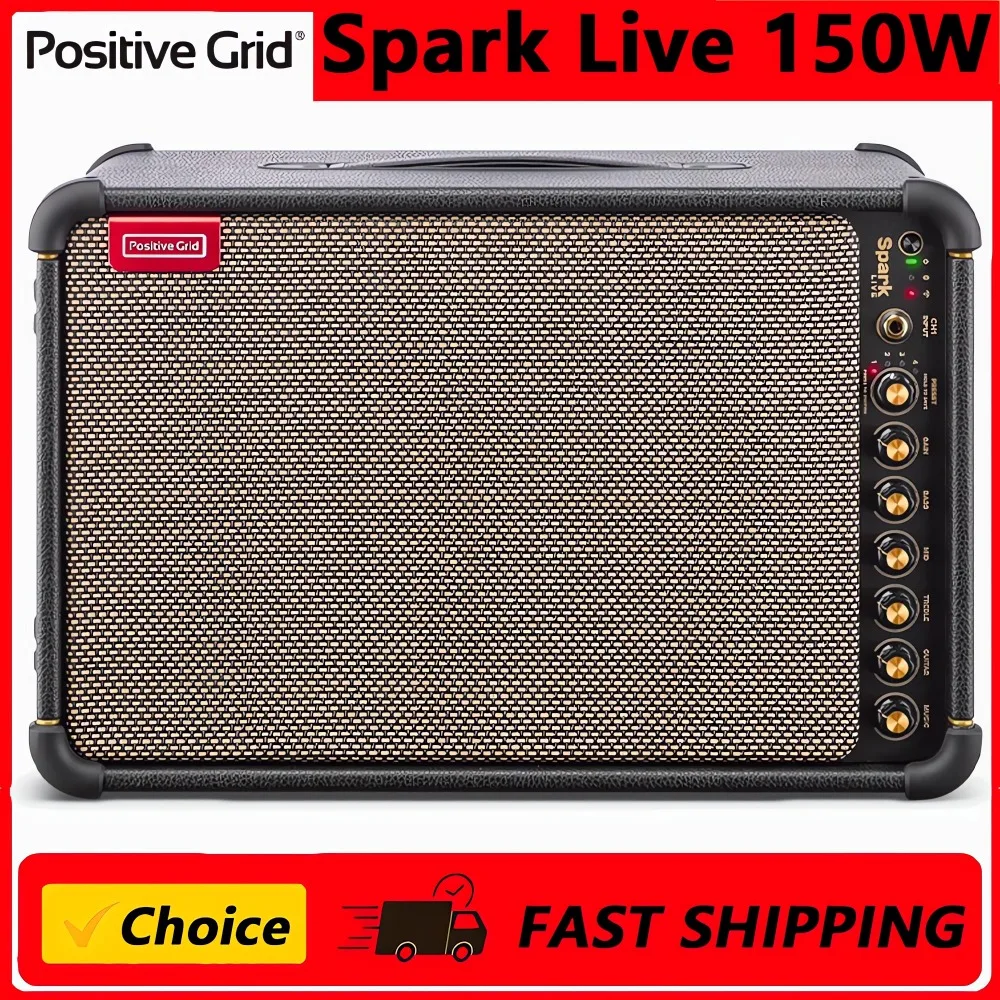 

Положительная сетка Spark Live Outdoor Performance Stage Roadshow Динамик Bluetooth Live Гитара Бас Игра Перезаряжаемый усилитель