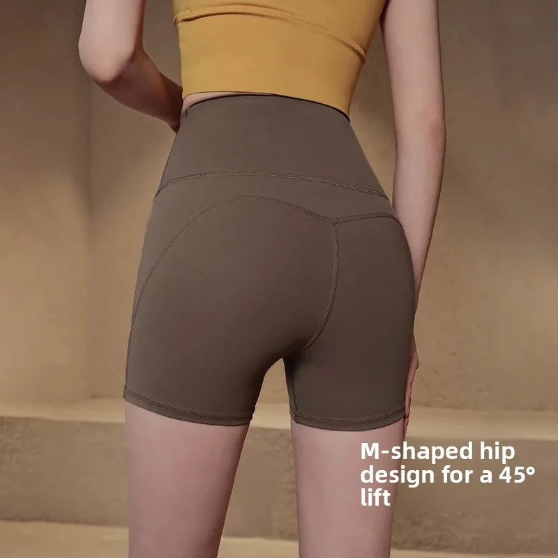 

Быстросохнущие спортивные шорты для бега на открытом воздухе, женские брюки длиной три четверти, большие размеры, одежда для пилатеса и йоги