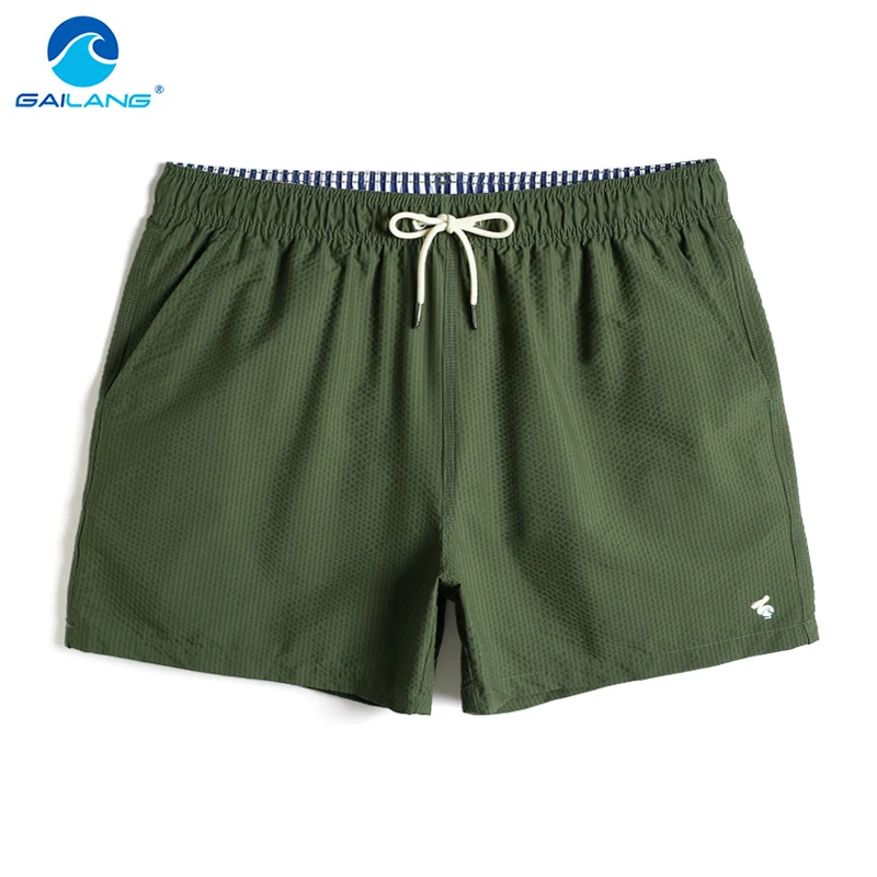 Gailang Brand Mens Casual Quick Drying Boardshorts Swimsuits Swim Shorts Beach Wear Board Short Men Swimwear Man Jogger Trunks