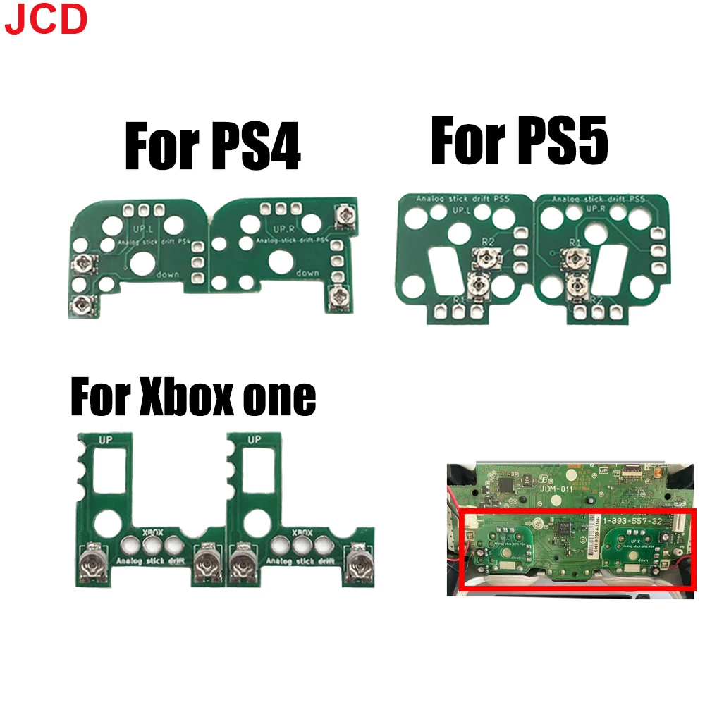 

JCD 1 pcs For PS4 PS5 Xbox one Controller Reset Drift Analogue Thumb Stick Joystick Repair Calibration Module