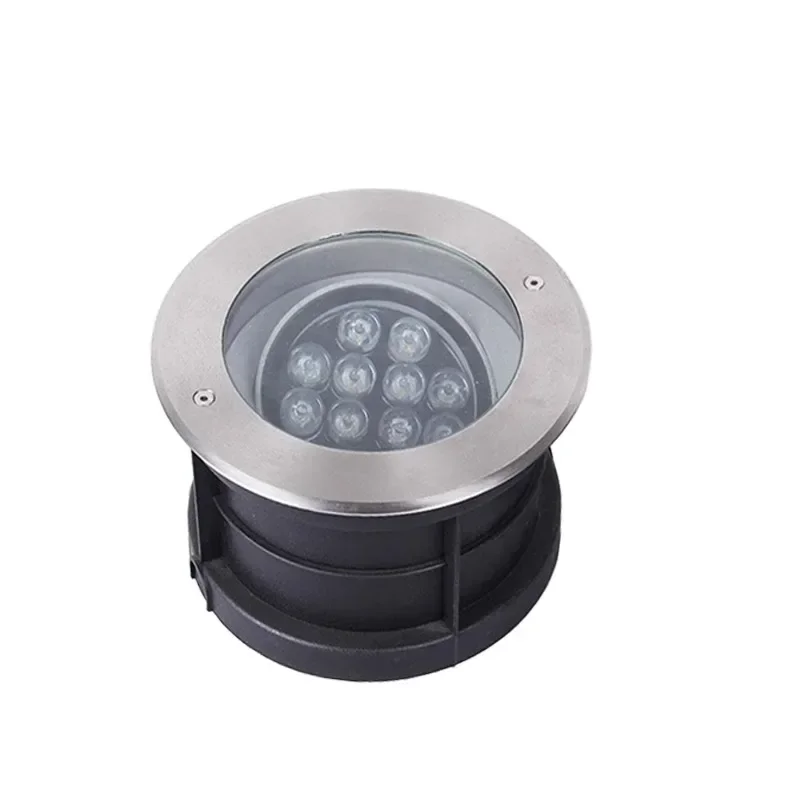 LED adjustable angle underwater buried light waterproof swimming pool spotlight 24V pool fish pool light